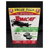 2pk. Tomcat Rat & Mouse Killer Disposable Bait