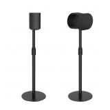 PEGZONE Adj Height SONOS Era Speaker Stands 2pk Bl