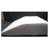 Gray Bed Wedge Pillow 25x25x12