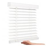 LOTUS  WINDOWARE 36x72 Cordless Faux Wood Blinds