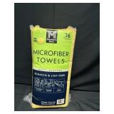 36ct. Pack of Multipurpose Microfiber Towels