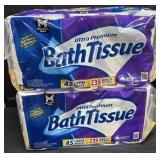 2- 45ct. Bags of Ultra Premium Toilet Paper Rolls