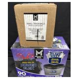 200ct. Box of 4-Gallon Small Trash Bags