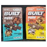 2- Built protein bars 13 count variety box each