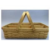 Medium Gathering Basket w 6 Way Divider -