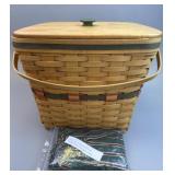 Holiday Hostess Evergreen Basket - Longaberger