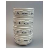 4 - 4 inch Berry / Dessert / Ramekin Bowls - Blue