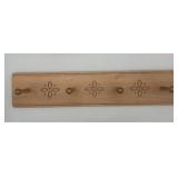 Longaberger Pegboard Wooden Wall Rack #51101 NOT