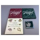 3 Sets Longaberger Pewter Christmas Ornaments -