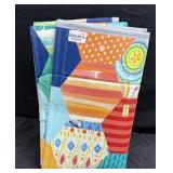 Reusable Multi-Color Shopping Bags 3pk