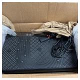 Black Vibration Plate Exercise Machine w Remote