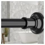 Haryaers Black 30-120 Tension Shower Rod