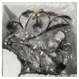 -Light Bronze Branch Country Ceiling Light 31.5