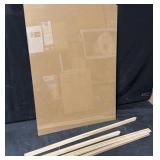 Wood Picture Frame Components Lot