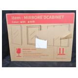 White Mirror Cabinet