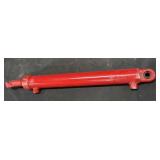 Red Hydraulic Cylinder Ram