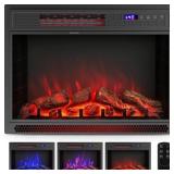 ARLIME 28 Recessed Electric Fireplace