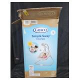 Graco Simple Sway Baby Swing w Vibration