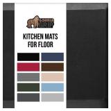 GORILLA GRIP Anti-Fatigue Kitchen Mat 48x20 Blk