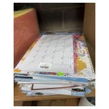Large Stack of Assorted Calendars, 25+