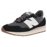 New Balance Mens 237 V1 Sneaker Black Sz 8