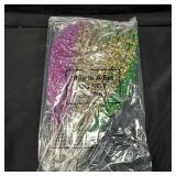 Mardi Gras Bead Stems 3ct Multicolor