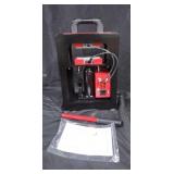 Heat Press Machine w Hand Pump RedBlack