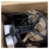 Metal Garden Hose Reel Cart Portable