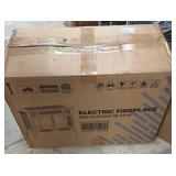 Beige Electric Fireplace 19-01230-00-2319