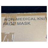 Black Non-Medical Knit Face Masks
