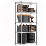 M MZG 5-Tier Steel Storage Shelf 23.6x62.4H