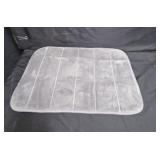 Yimebra Gray Bath Mat