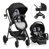 Evenflo Pivot Modular Travel System Black