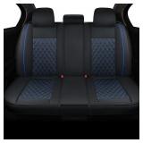 Vankerful Rear Car Seat Covers BlkBlue