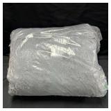 Gray Shag Rug Polyester Blend