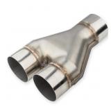 Vurkcy 3 Exhaust Y Pipe Silvery 10L Weld-on
