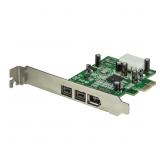 StarTech.com 3 Port FireWire PCIe Card PEX1394B3