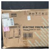 Beige Electric Fireplace S230B-BEIGE w Remote Cont