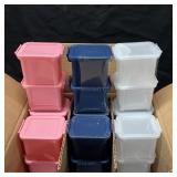 Plastic Square Food Storage Containers 9ct