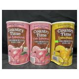 2-5 lb 2.5 oz Country Time pink lemonade & 2-5 lb