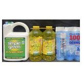 140 oz Simple Green cleaner, 2-60 fl oz Pine-Sol
