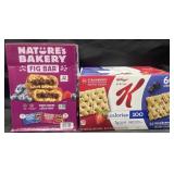 32-2 oz Natureï¿½s Bakery fig bars, 30-.88 oz 2 bar