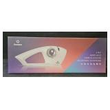 5-in-1 hand held knife and scissors. Adjustable