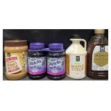 40 oz creamy peanut butter, 2-30 oz Welchï¿½s