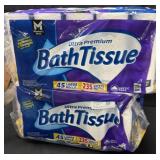 2- 45ct. Bags of Ultra Premium Toilet Paper Rolls