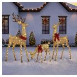 Lighted Deer Decoration, Untested, NOT CHECKED