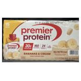15-11 fl oz Premier Protein bananas & cream high