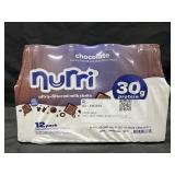 12-11 fl oz cans of Nurri chocolate milk shakes