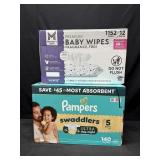 140ct. Box of Pampers Swaddlers Ultra Size 5