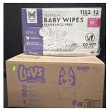 144ct. Box of Luvs Platinum Protection Size 6